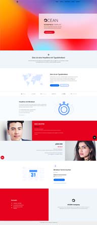 Wordpress Onepage Template