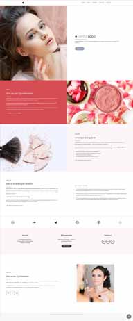 Wordpress Onepage Template
